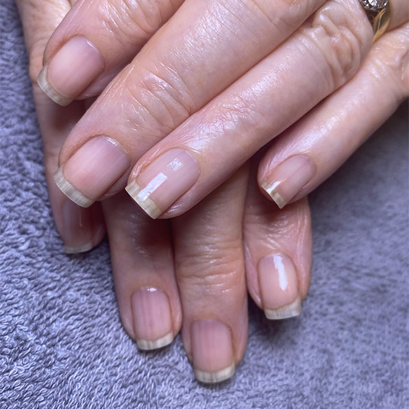 Beautiful Natural Nails with a Manicure in Parley Ferndown Wimborne Poole Bournemouth
