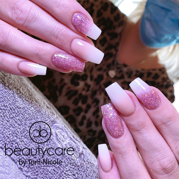 French Ombre Nails in Parley Ferndown Wimborne Poole and Bournemouth